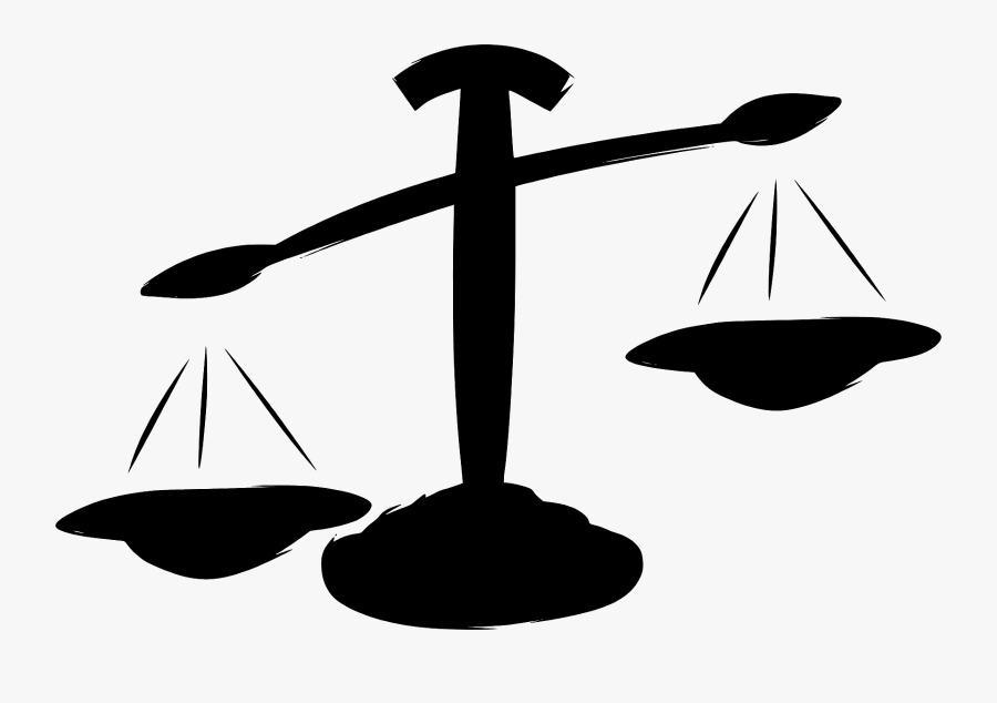 Balance Cartoon Black And White Free, Transparent Clipart