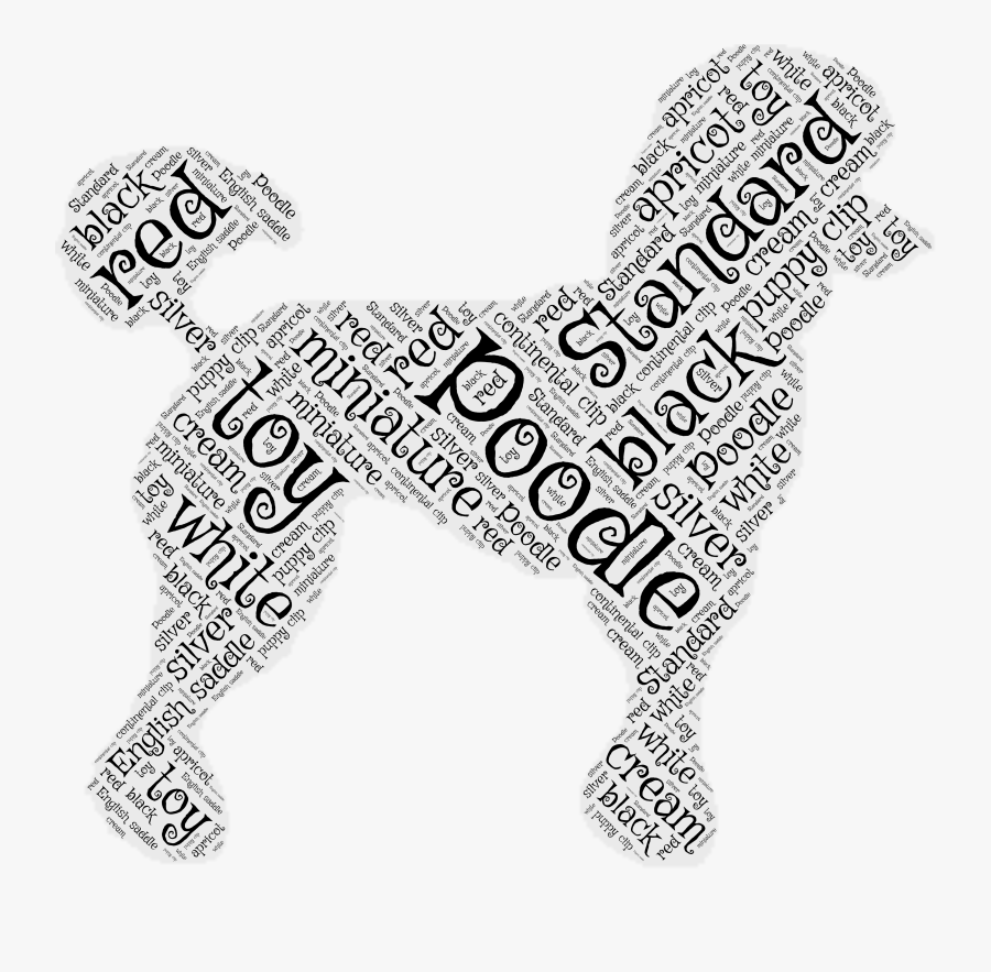 Toy Poodle Standard Poodle Miniature Poodle Clip Art - Companion Dog, Transparent Clipart