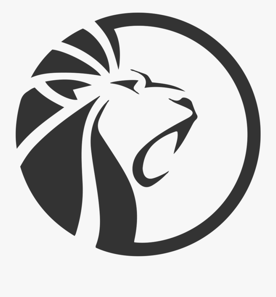 Lion Clip Art Black And White, Transparent Clipart