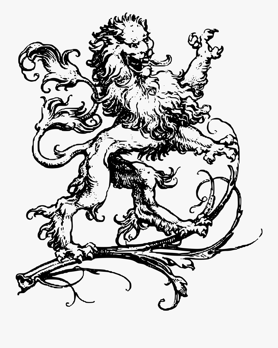 Decorative Lion Clip Arts - Battle Of New Zealand, Transparent Clipart