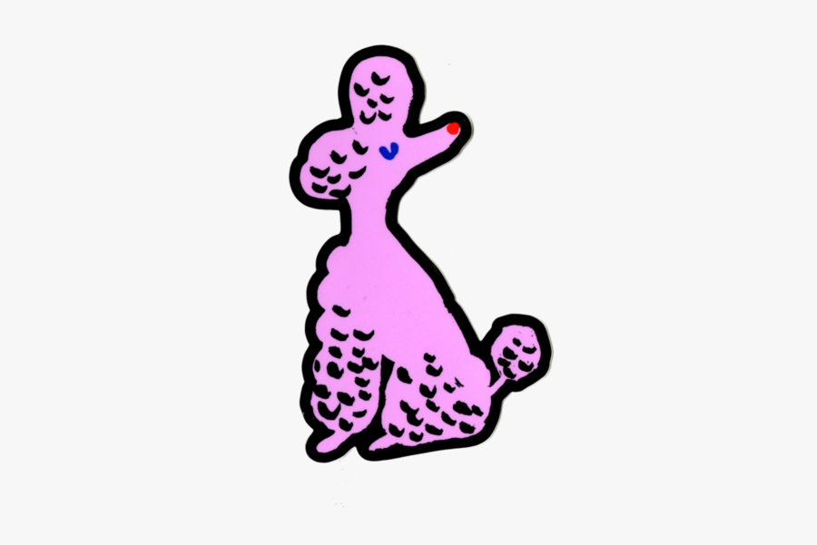 Poodle Sticker"
 Class="lazyload Lazyload Mirage Featured, Transparent Clipart