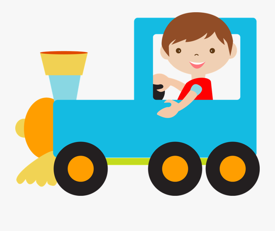 Train - - Fundo Meios De Transporte, Transparent Clipart