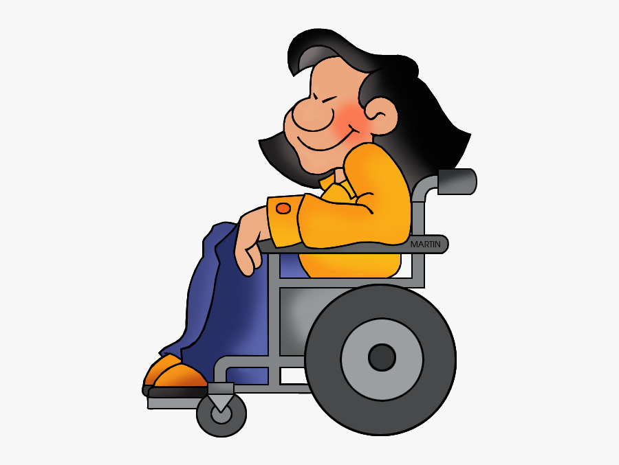Wheel Chair - Student In Wheelchair Clipart, Transparent Clipart