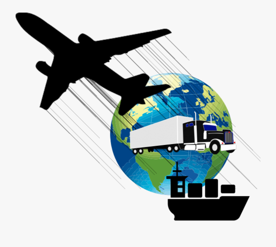 Airplane Clipart Air Transportation - Silhouette Transparent Background Airplane Clipart, Transparent Clipart