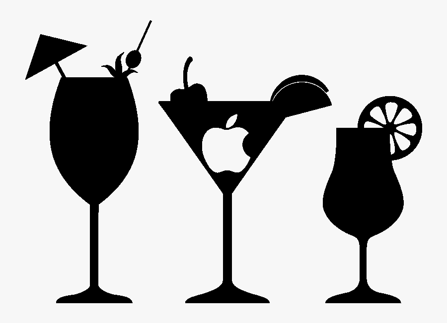 Sticker Cocktail Apple Ambiance Sticker Si - Sticker Cocktail, Transparent Clipart