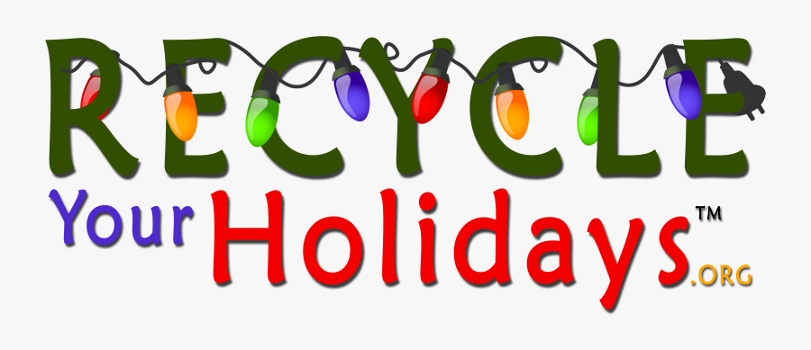 Recycling Pictures - Recycle Christmas Lights, Transparent Clipart
