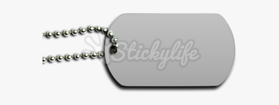 Rip Dog Tag Back - Chain, Transparent Clipart