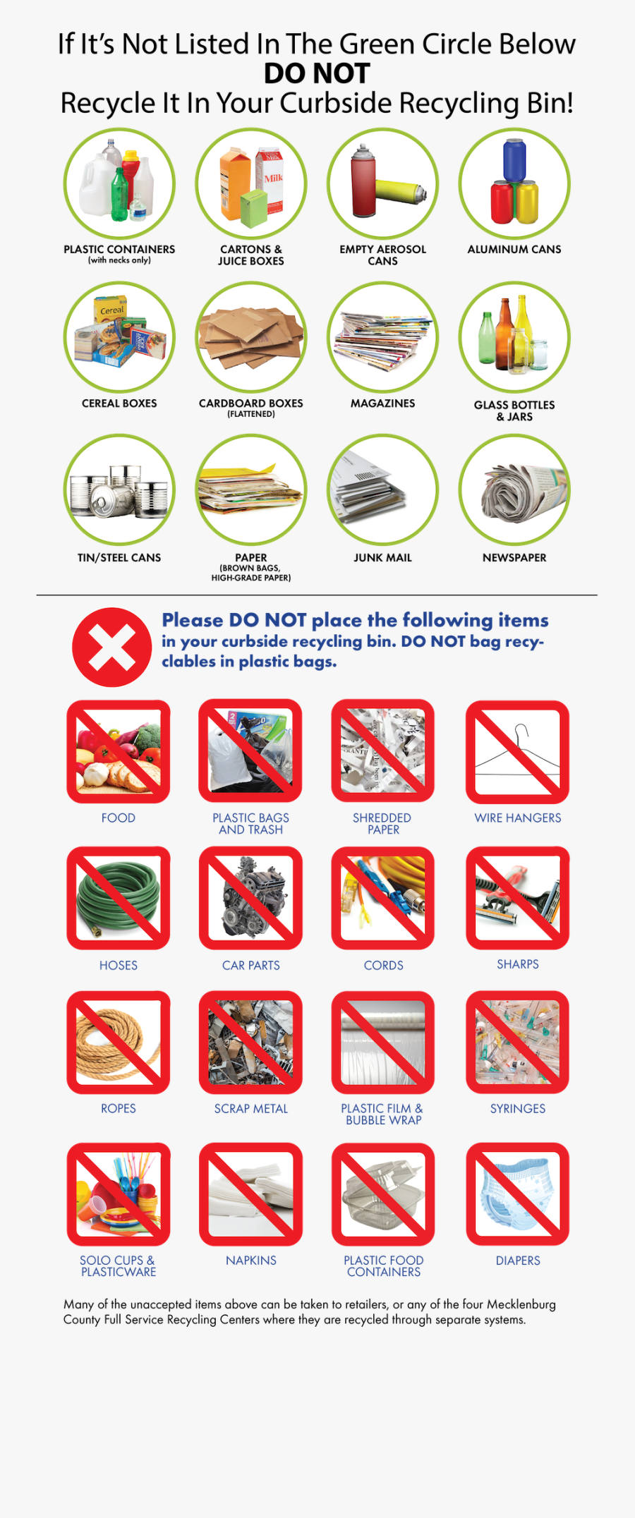 Acceptable Items To Recycle Things That Cannot Be Recycled , Free
