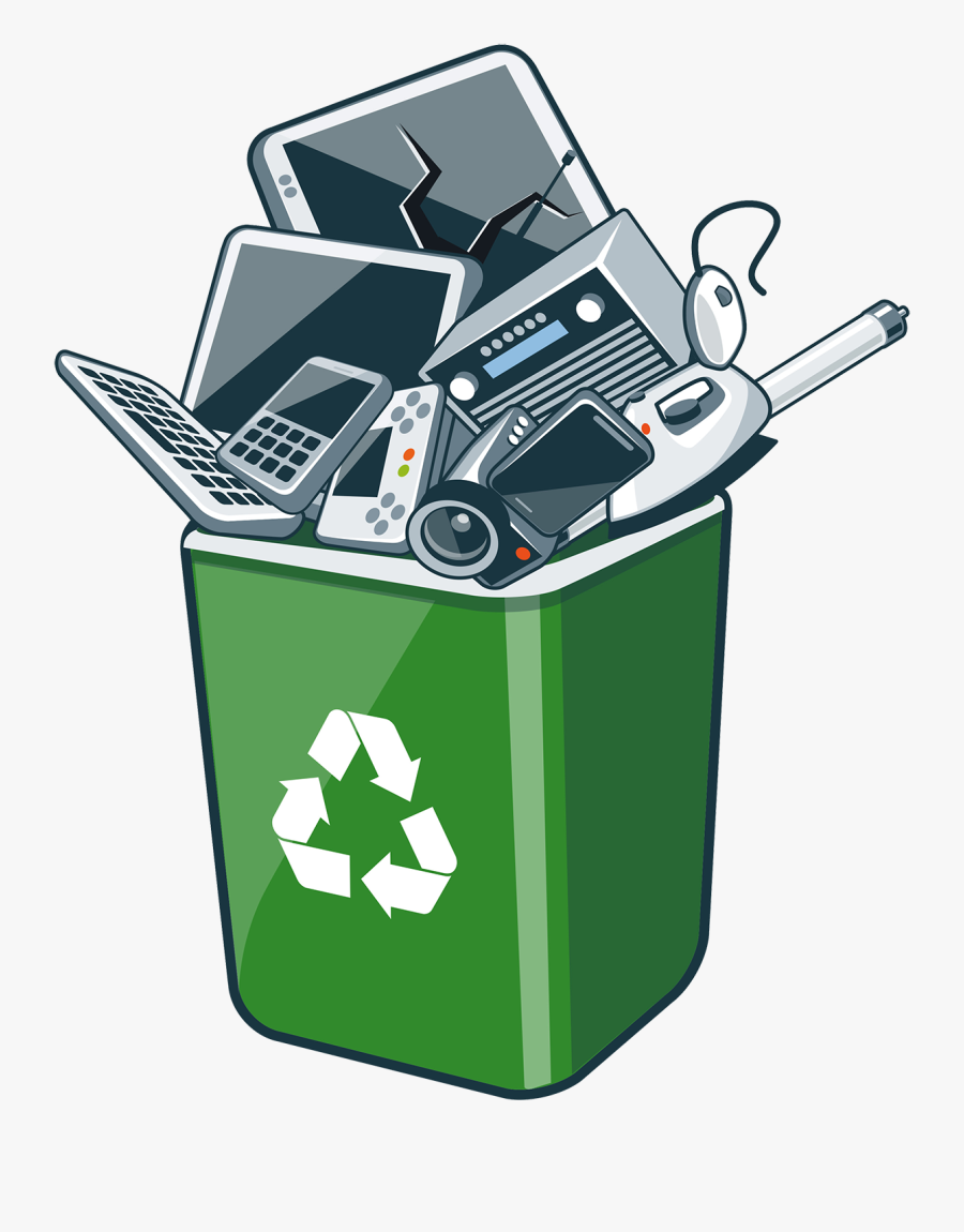Computer-recycling - Recycling Electronics, Transparent Clipart