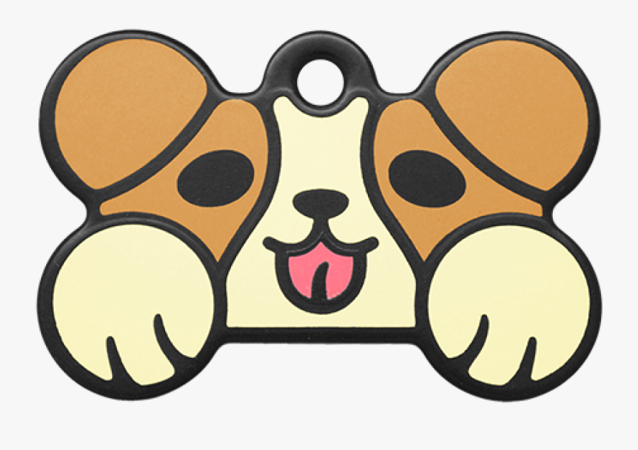 Transparent Dog Bone Tag Png, Transparent Clipart