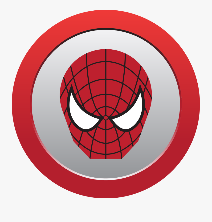 Spiderman Logo Png Transparent, Transparent Clipart
