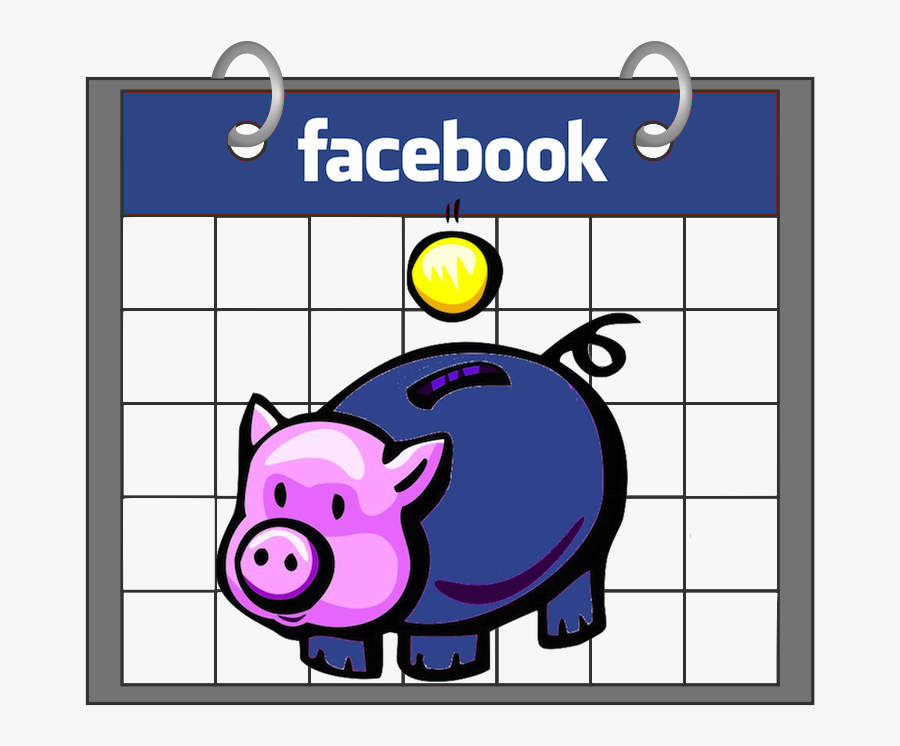 Facebook Piggybank Calendar Done - Money Gifs Piggy Banks, Transparent Clipart