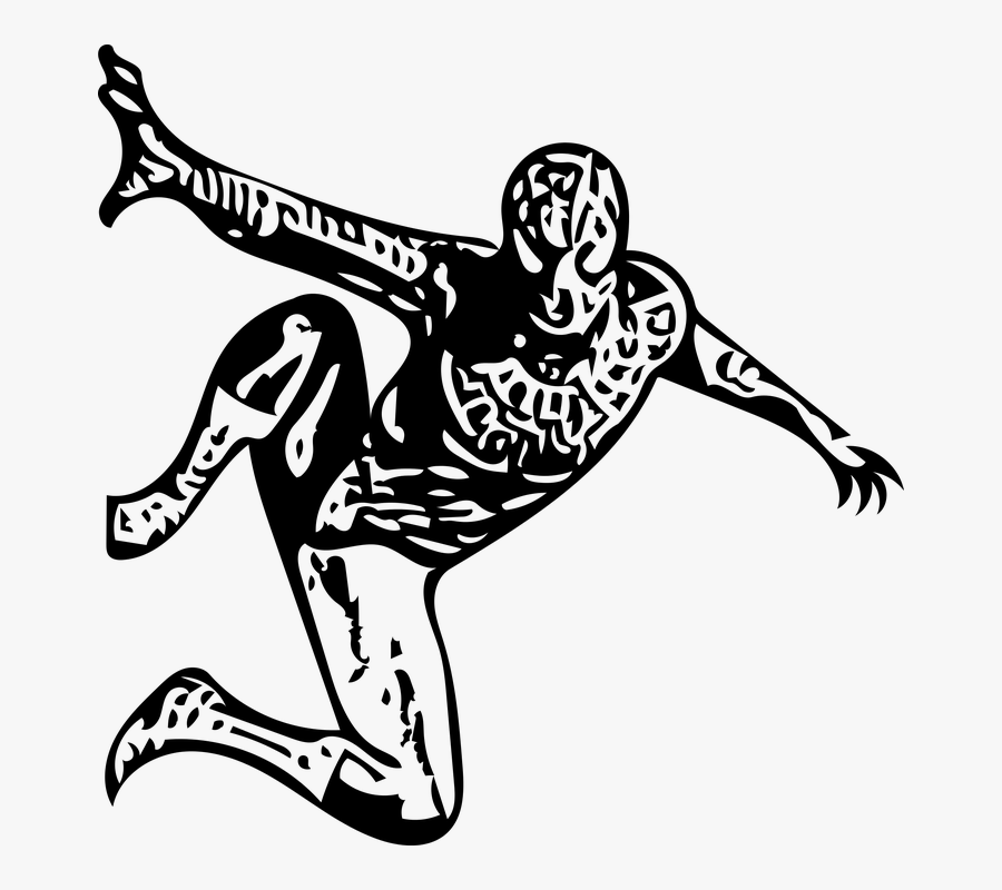 Spiderman, Spider-man, Super Hero, Marvel, Spiders - Homem Aranha Branco E Preto, Transparent Clipart