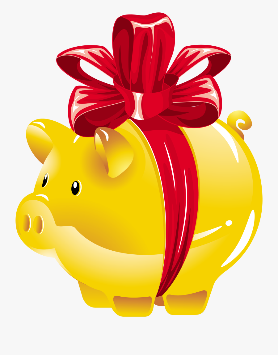 Piggy Bank Png - Piggy Bank Vector, Transparent Clipart