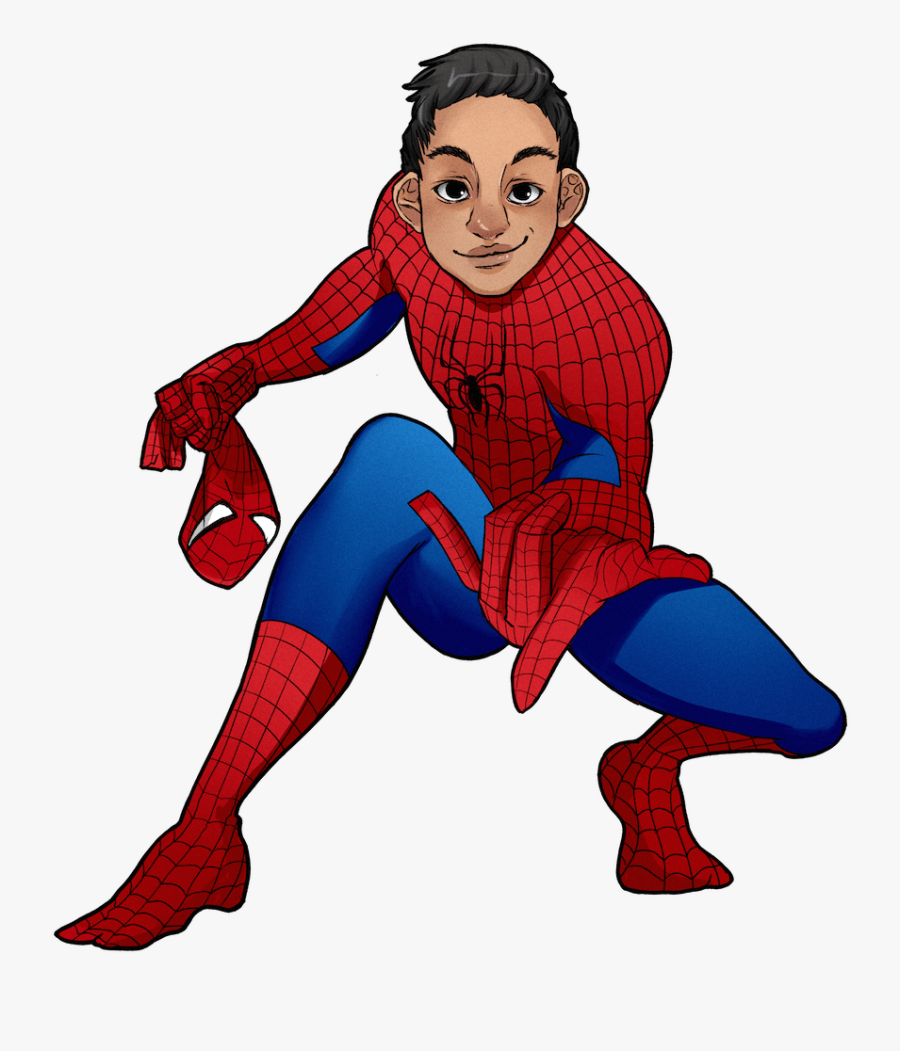 Julian As Spiderman By Arurmz Via Artcorgi - Spider-man, Transparent Clipart