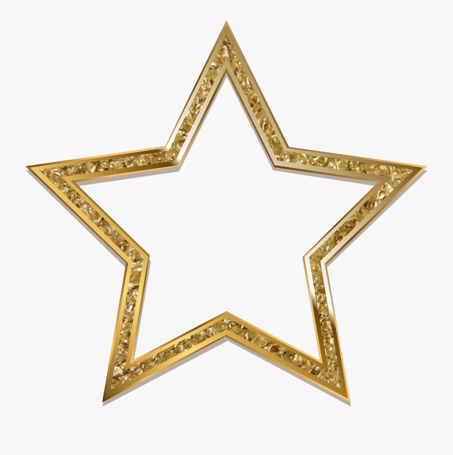 Filigree Star Clipart - 4 Star Rating Blue, Transparent Clipart