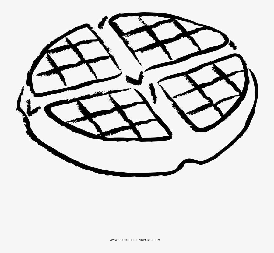 Waffles Coloring Pages - Waffle Coloring Pages Free Printable, Transparent Clipart