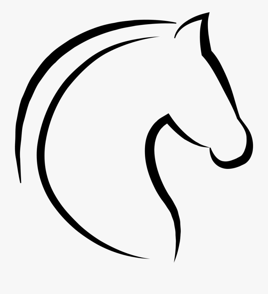 Horse Head Png - Cabeça De Cavalo Desenho, Transparent Clipart