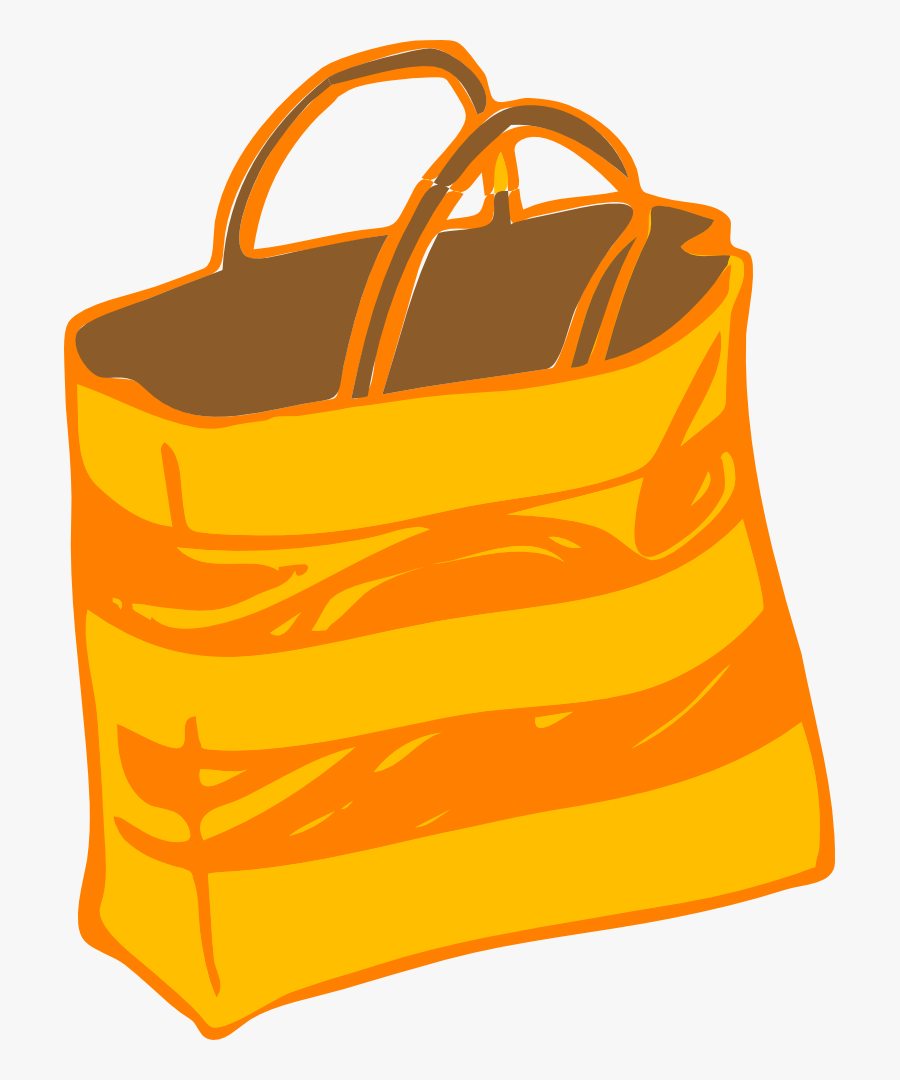 Free Clipart - Shopping Bag Clip Art, Transparent Clipart