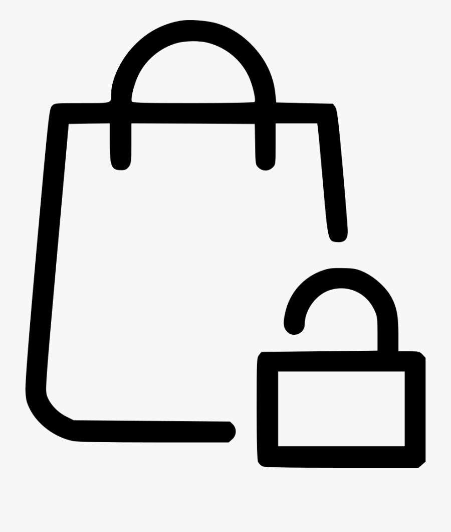 Transparent Ziplock Bag Clipart - Bolsa De Compra Png, Transparent Clipart