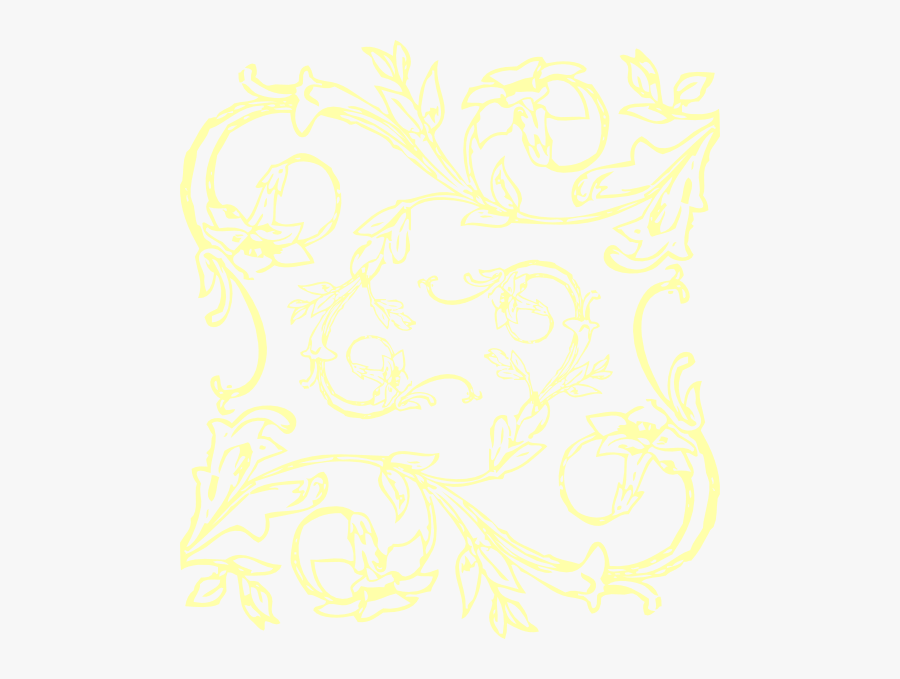 Filigree Western, Transparent Clipart