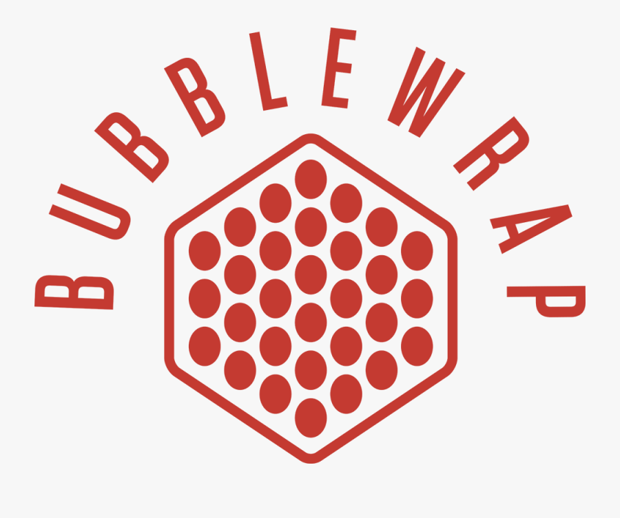 Bubble Wrap Waffle Logo, Transparent Clipart