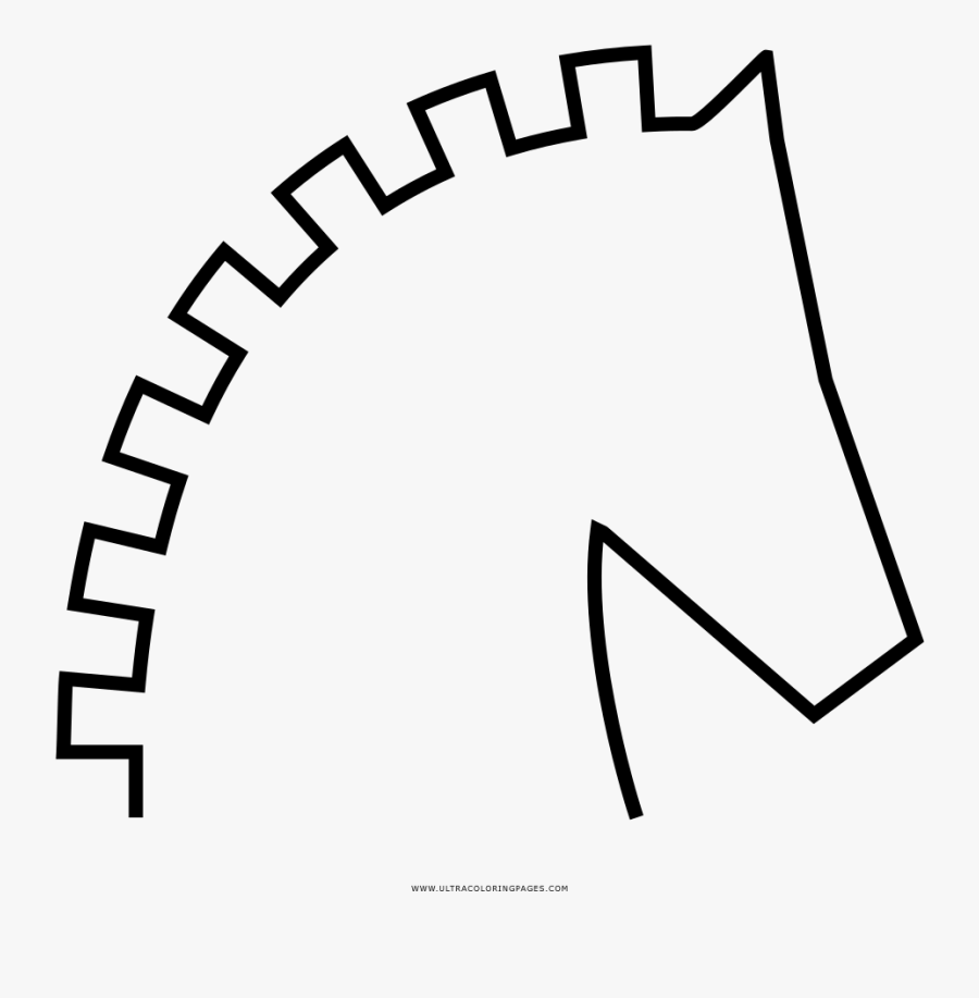 Horse Head Coloring Page - Nigeria National Petroleum Corporation Logo, Transparent Clipart