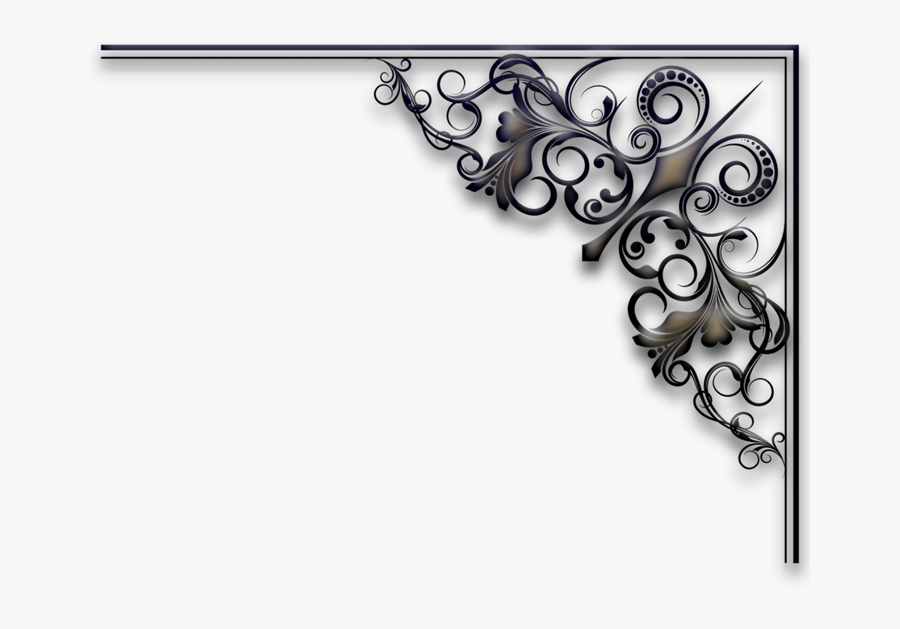 Transparent Silver Border Frame, Transparent Clipart