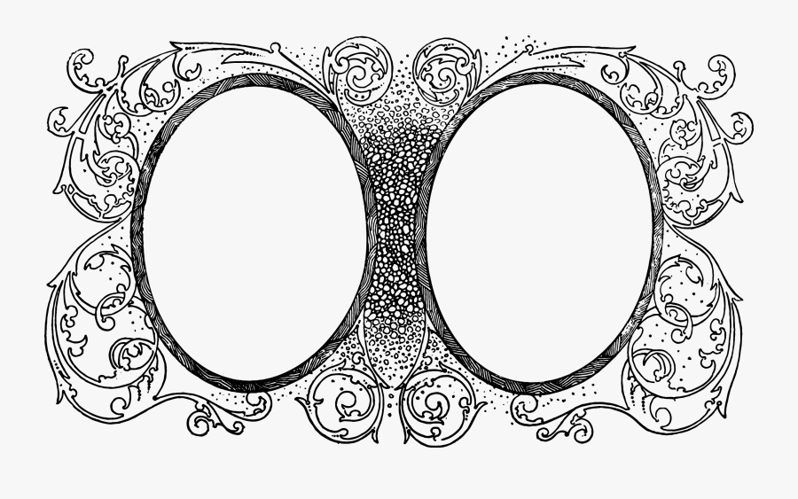 Picture Stock Filigree Svg Old School - Illustration Frames, Transparent Clipart