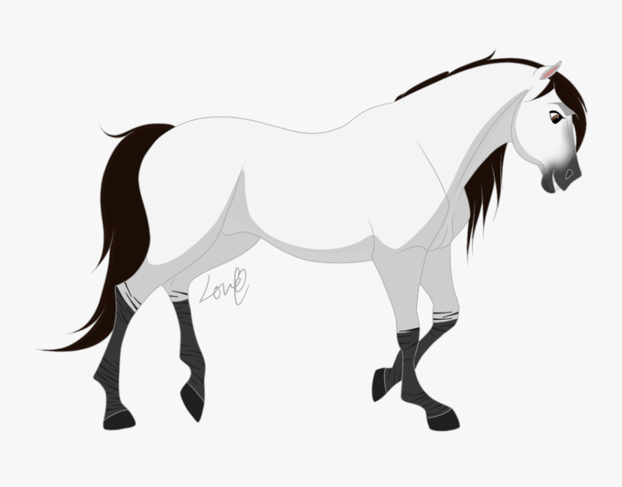 Collection Of Free Drawing Horse Stallion Download - Рисунки Лошади Из Мультфильма, Transparent Clipart