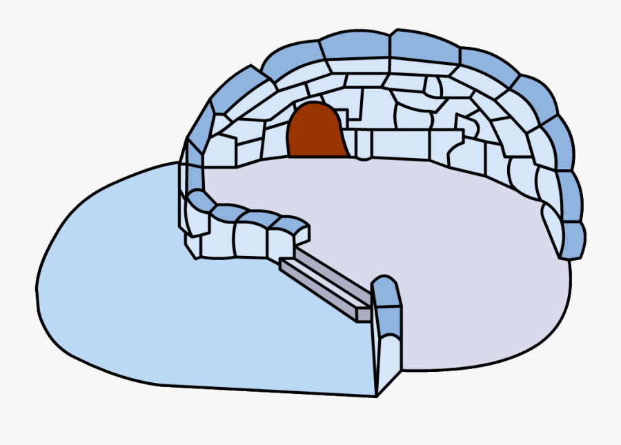 Transparent Backyard Clipart - Club Penguin Green Split Level Igloo, Transparent Clipart