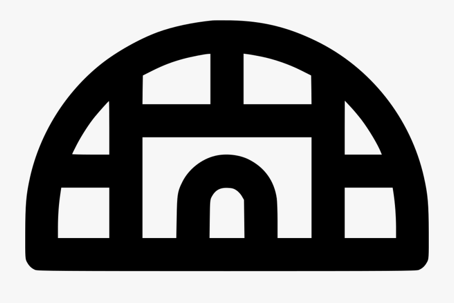 Building Igloo - Circle, Transparent Clipart