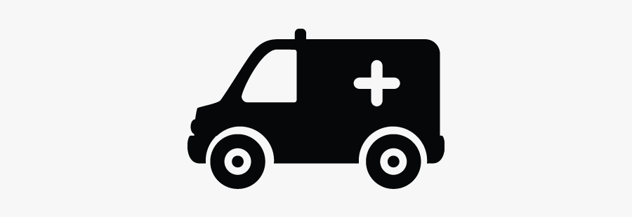 Ambulance, Emergency, Hospital Van Icon - Hospital Van Icon, Transparent Clipart