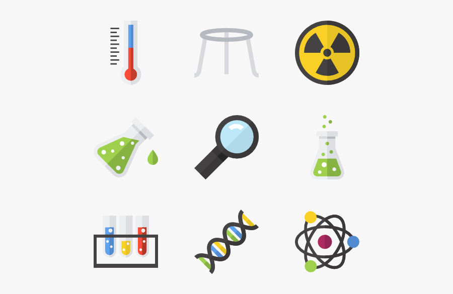 Clipart Design Chemistry - Laboratory Flat Icon Png, Transparent Clipart