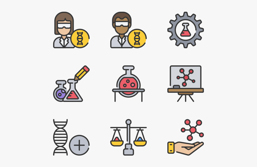 Chemical Engineering - Sickness Icons, Transparent Clipart