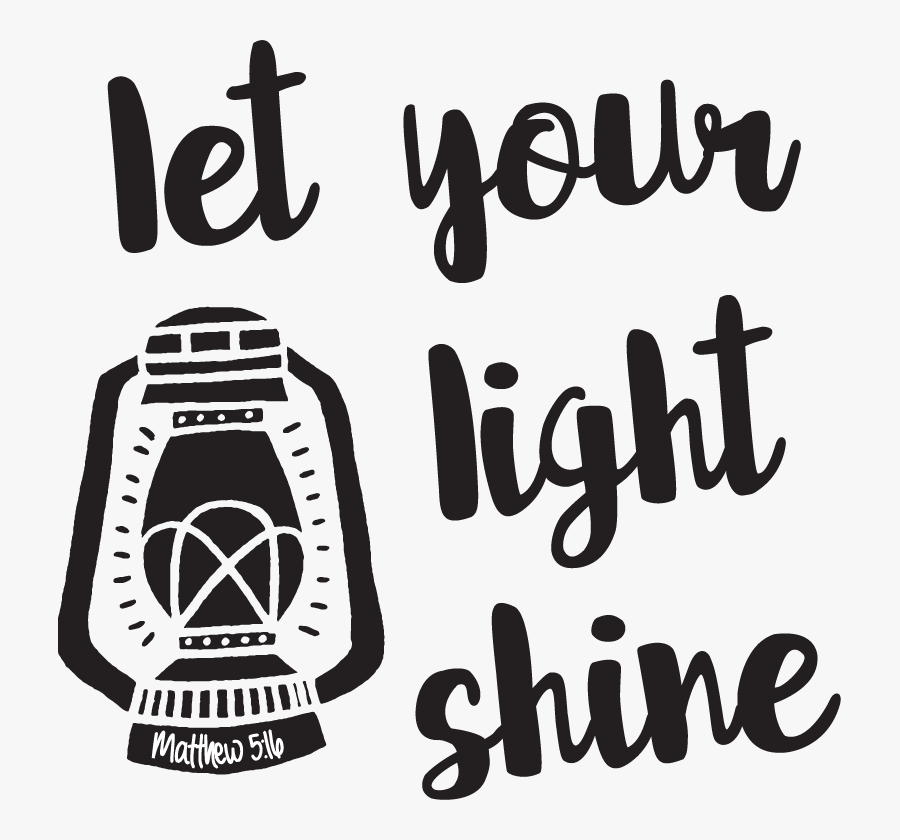 Clip Art Square Sign Dana S - Let Your Light Shine Clipart, Transparent Clipart