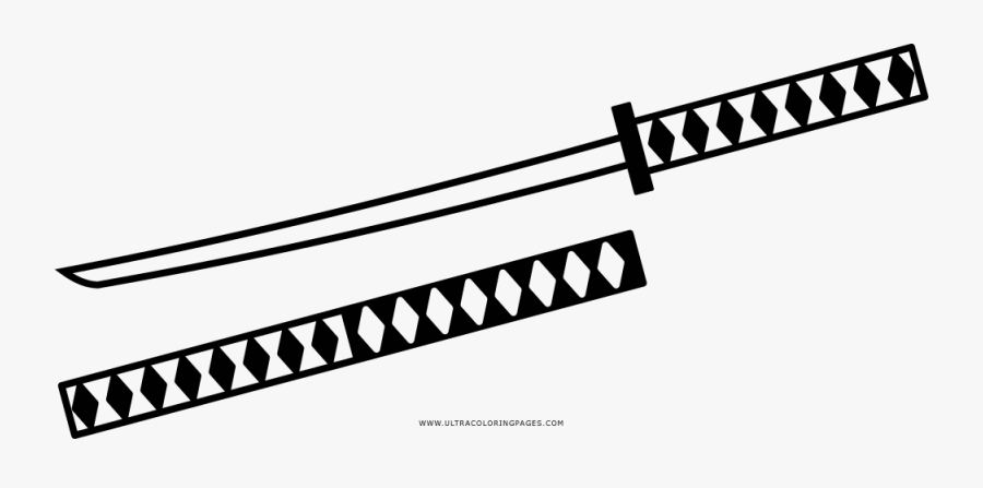 Sword Coloring Page - Rice University Dorm Rooms, Transparent Clipart