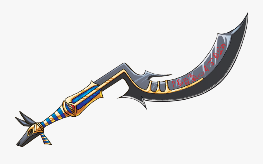 Anubis Super Khopesh By Self Replica Weapons - Logo De Anubis Png, Transparent Clipart