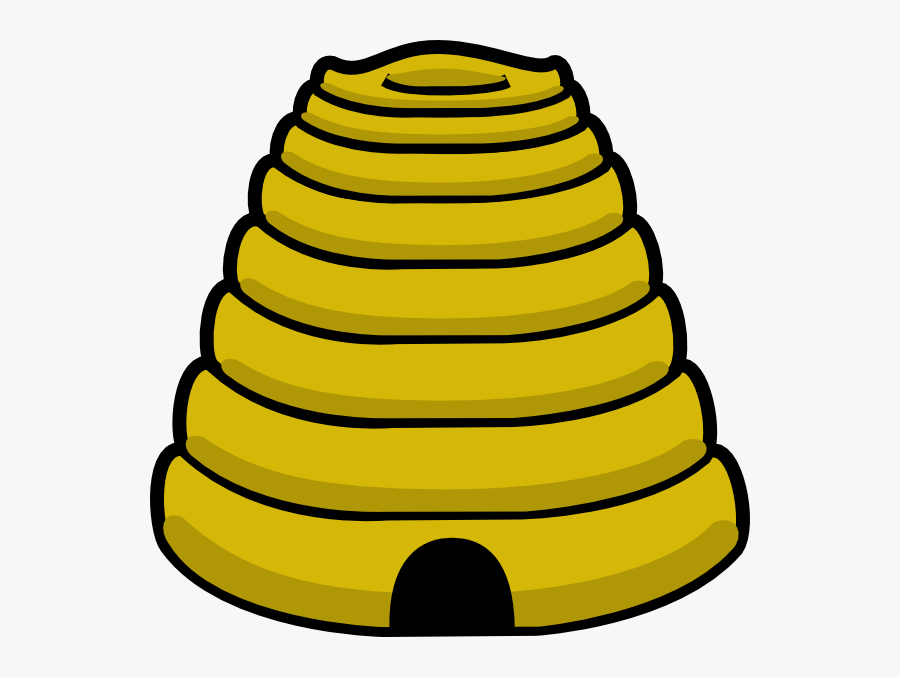 Clipart Of Nest, Colony And Bee Home - Clip Art Beehive, Transparent Clipart
