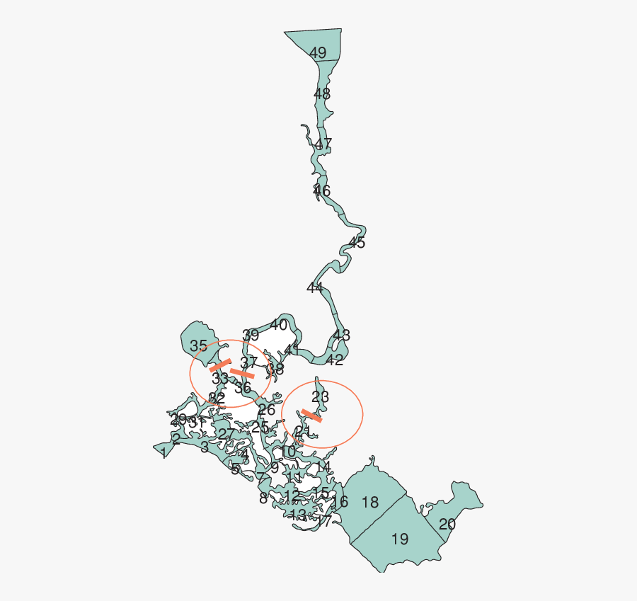 Recommended Segments For Building Artificial Waterfalls - Illustration, Transparent Clipart
