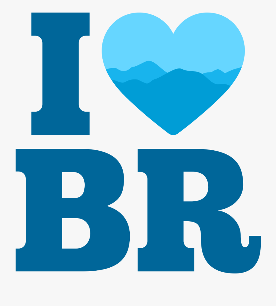 I Heart Br - Heart Br, Transparent Clipart