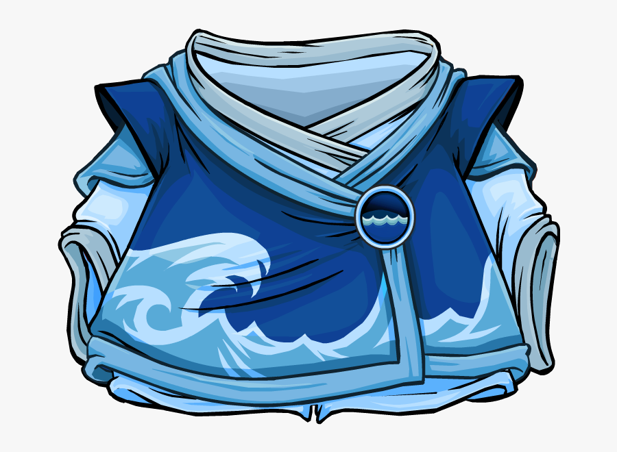 Club Penguin Wiki - Club Penguin Water Ninja Suit, Transparent Clipart
