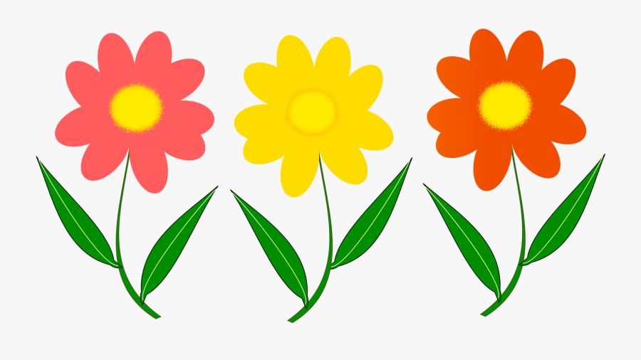 Vector Image Of Flowers, Transparent Clipart