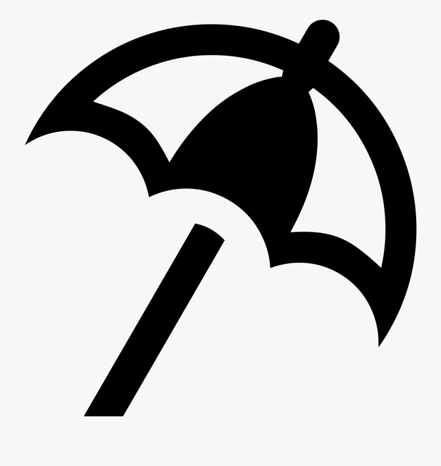 Beach Umbrella, Transparent Clipart