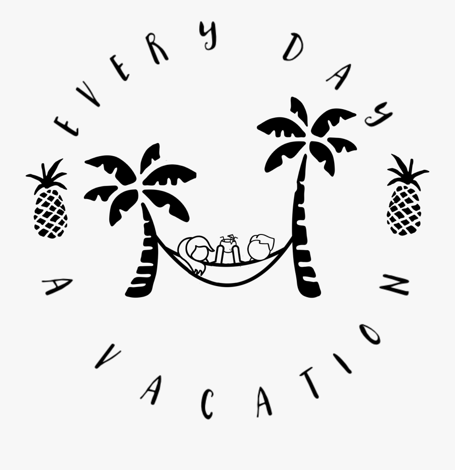 Every Day A Vacation - Illustration, Transparent Clipart