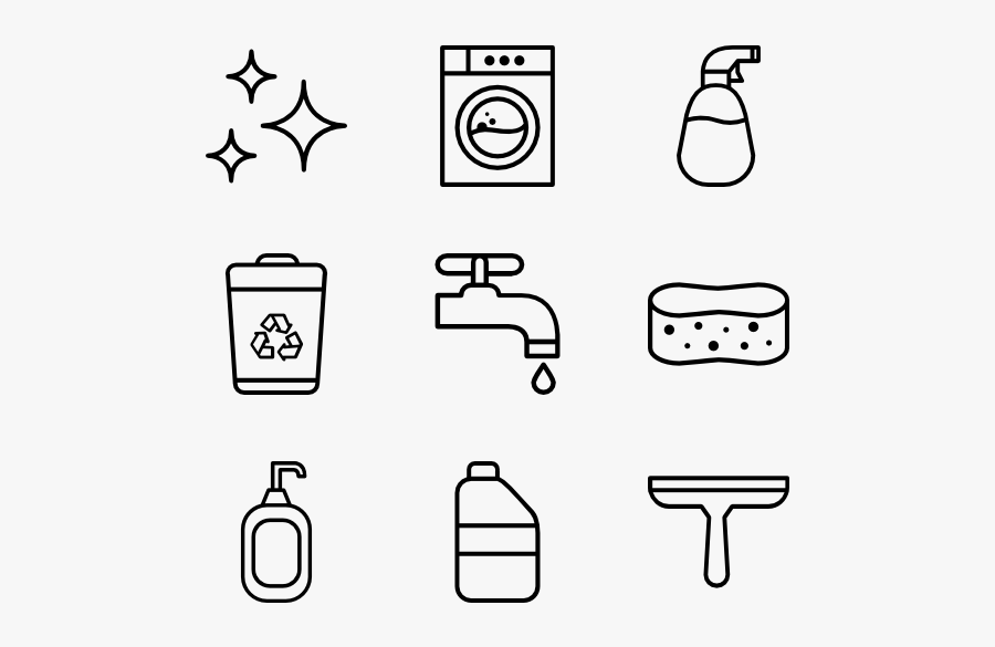 Clean - Cleaning Icon Transparent Background, Transparent Clipart