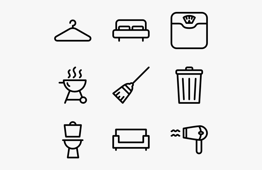 Household Collection - Housework Icon, Transparent Clipart
