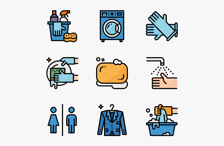 Cleaning And Housework, Transparent Clipart