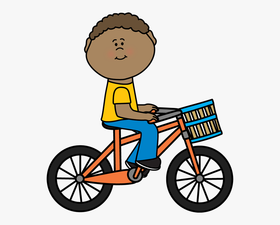 Svg Library Kid Chores Clipart - Ride A Bike Clipart, Transparent Clipart