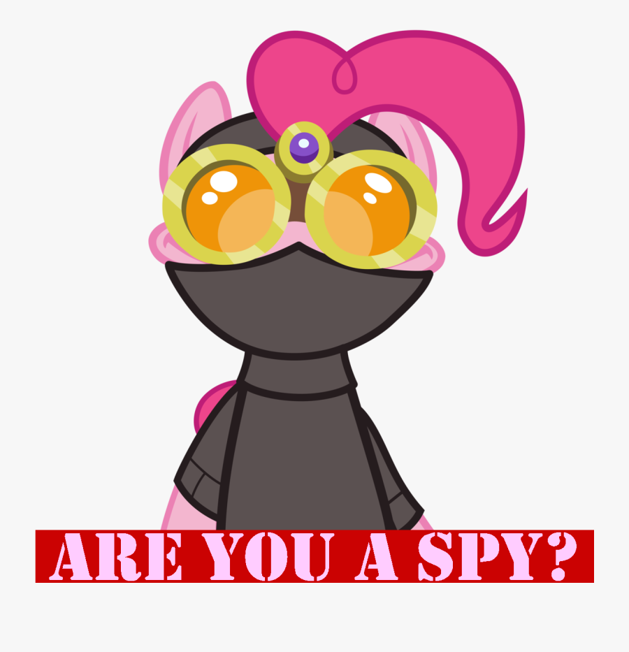 Are You A Spy Pinkie Pie Rainbow Dash Spike Fluttershy - Pinkie Pie, Transparent Clipart